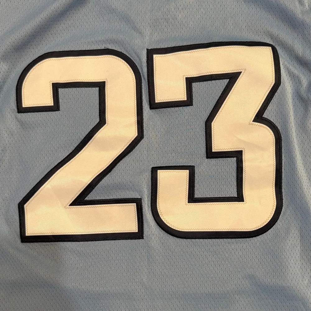 North Carolina Blue Basketball Jersey - Picture 3 of 5